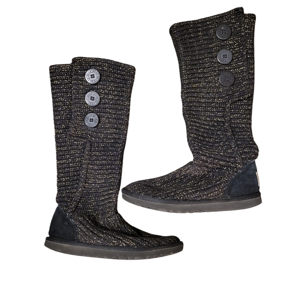 UGG Classic Cardy Knit Tall Boots